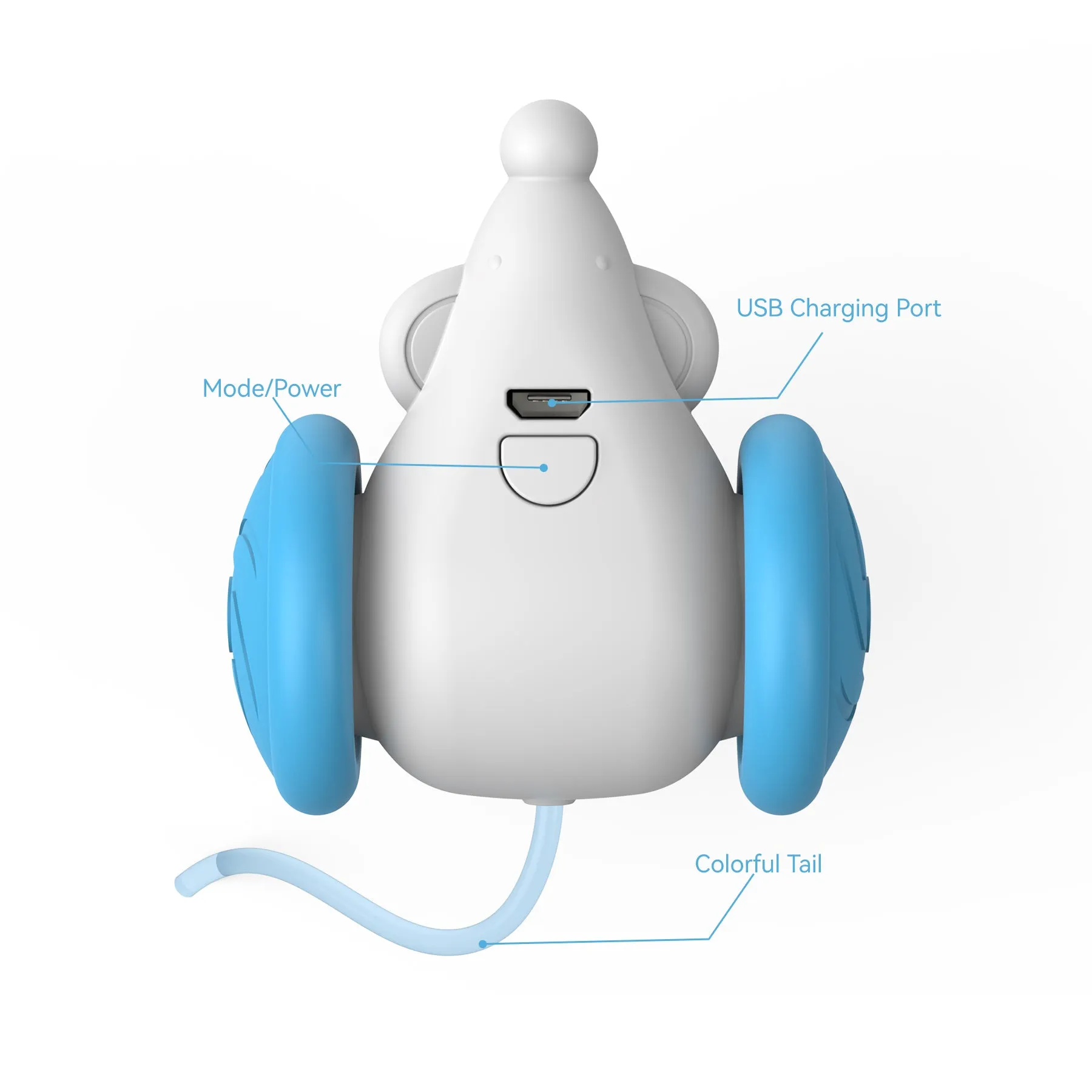 Auto Mouse-Shaped Cat Toy