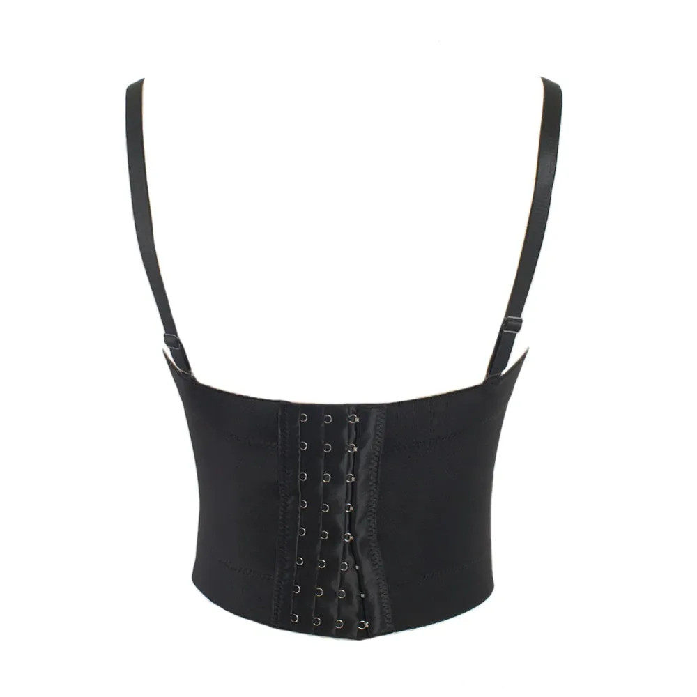 Black Star Crop Top