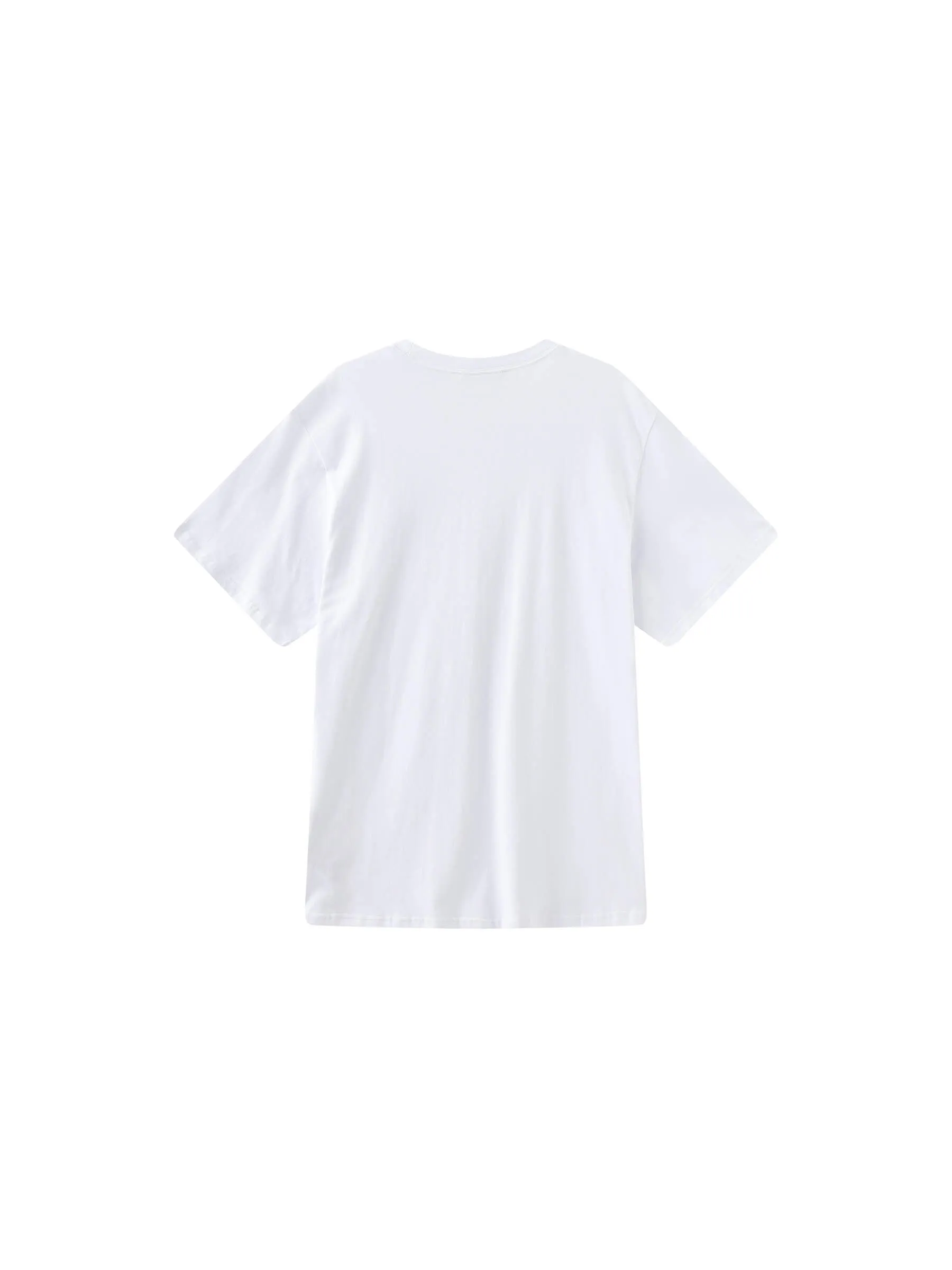 Bow Print Round Neck Casual T-shirt