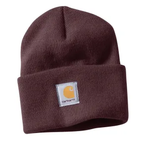 Carhartt Women's Deep Wine Acrylic Watch Hat