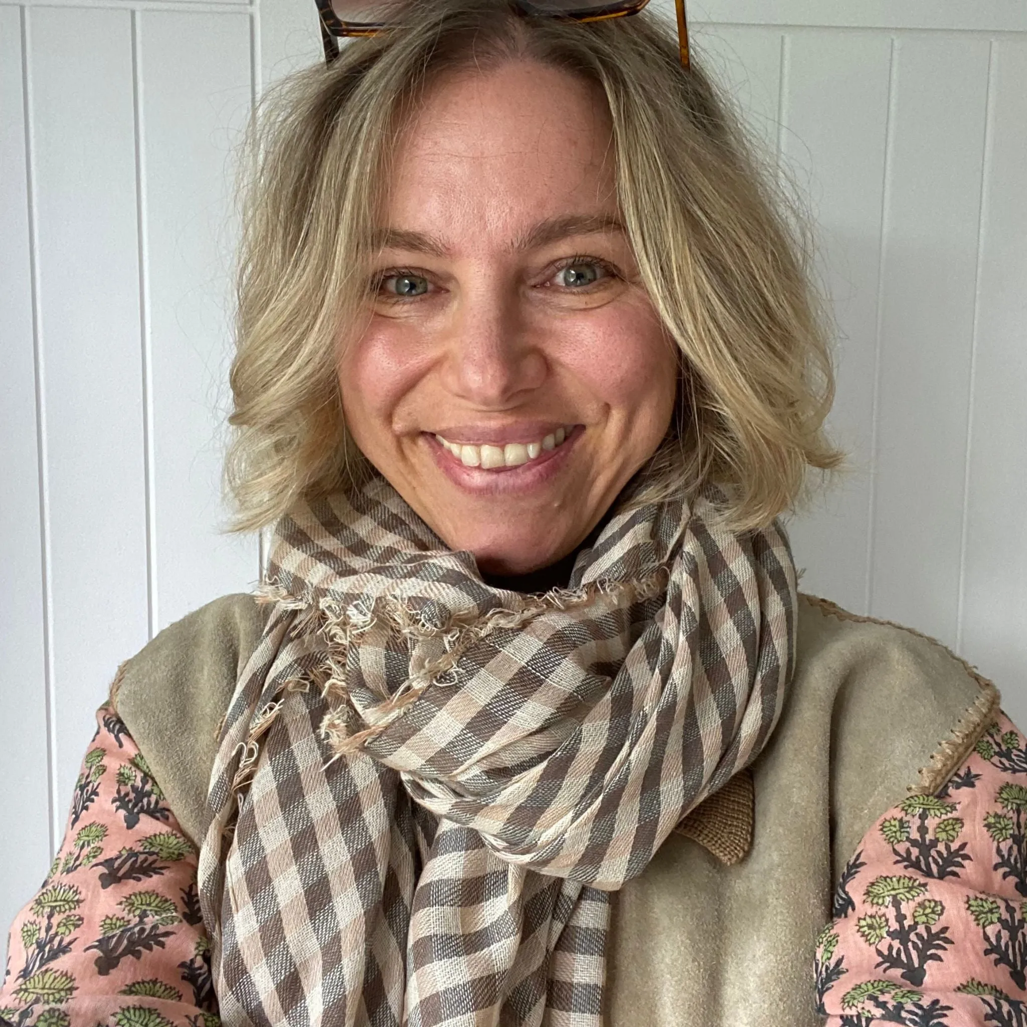 Checked Scarves