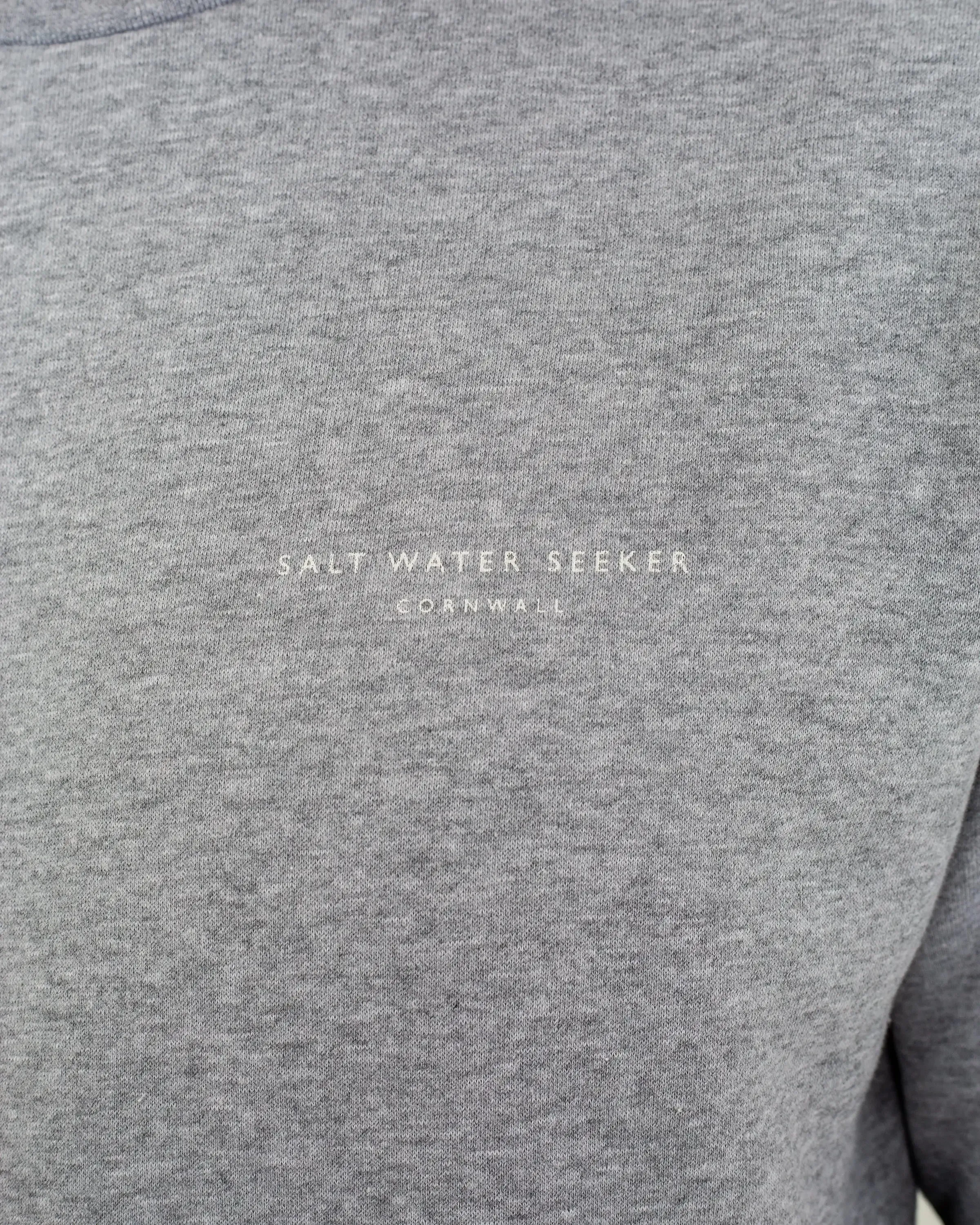 Fins Sweatshirt in Athletic Grey