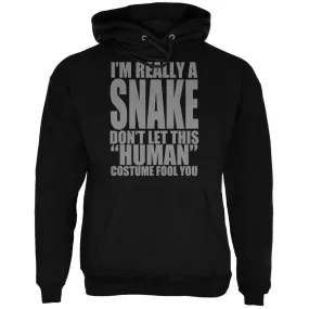 Halloween Human Snake Costume Mens Hoodie