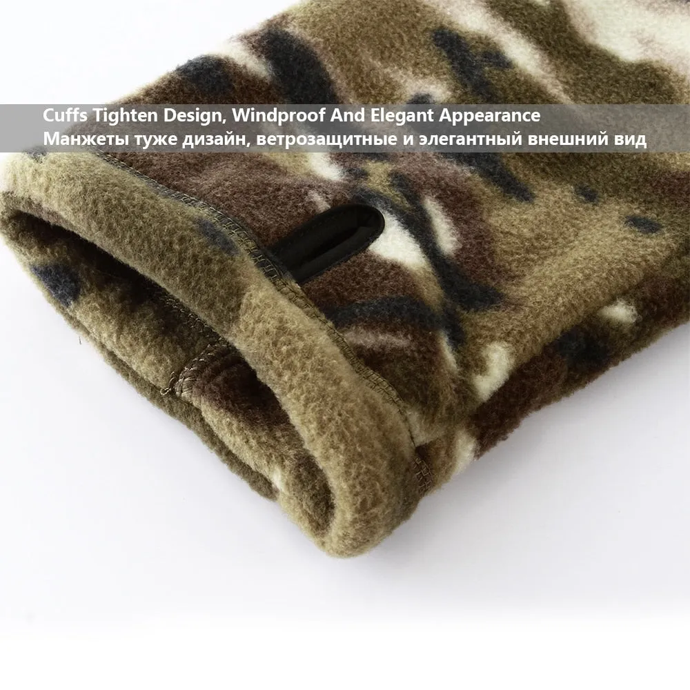 Mege Brand Autumn Winter Military Fleece Camouflage Tactical Men&#39;s Clothing Polar Warm Multicam Army Men Coat Outwear Hoodie