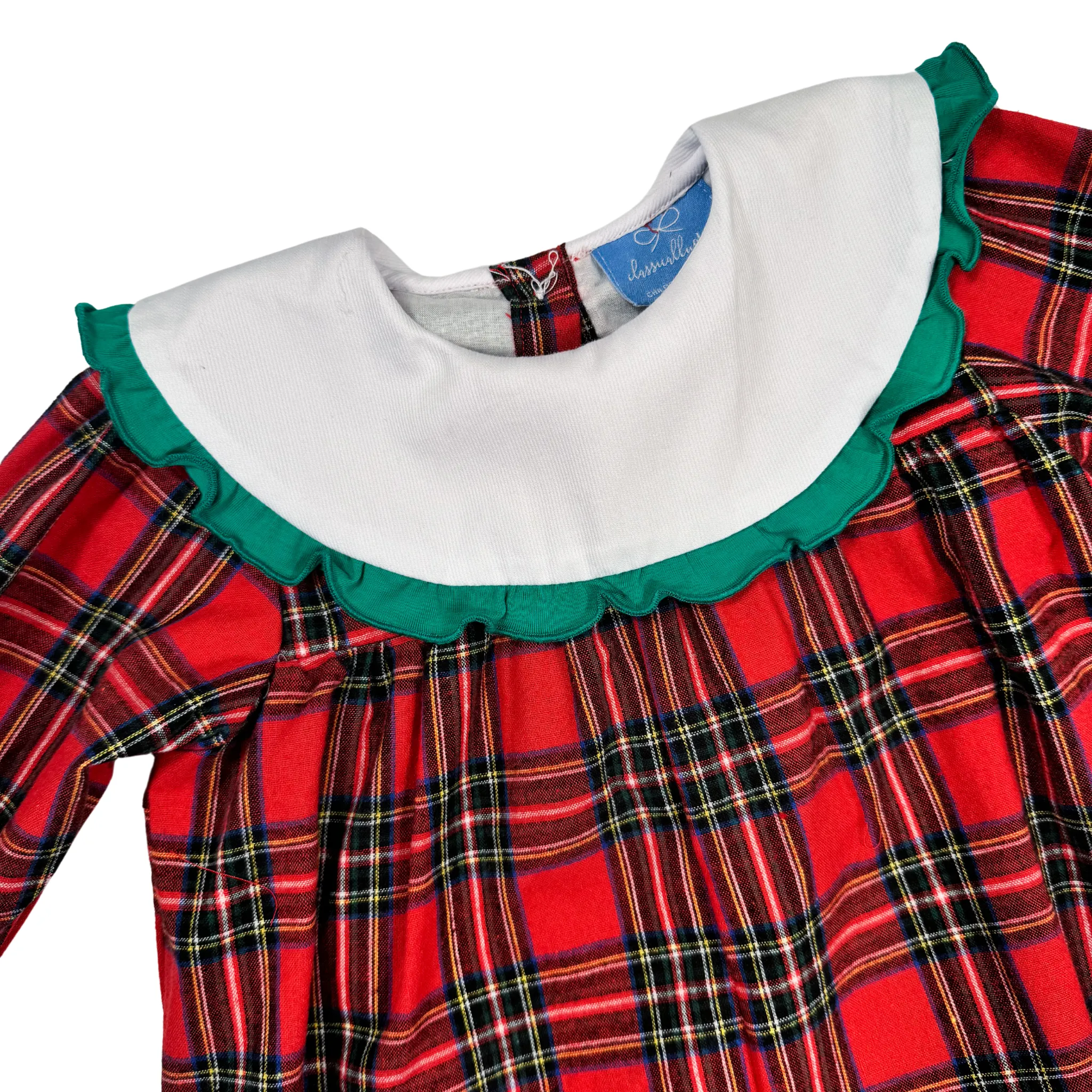 Red Plaid Romper