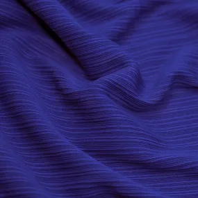Ripple Rib Knit - Azure
