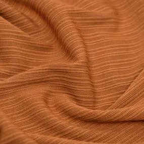 Ripple Rib Knit - Caramel