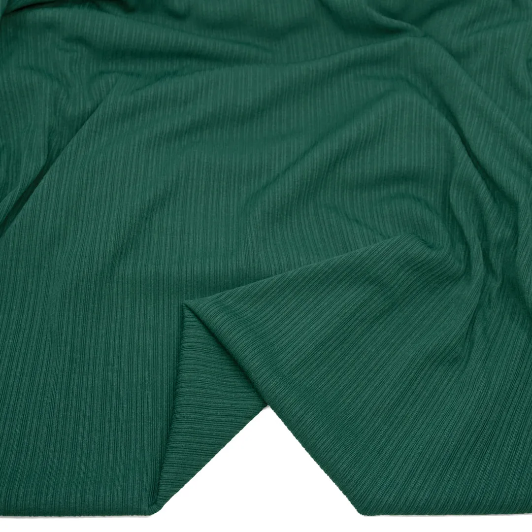 Ripple Rib Knit - Pine