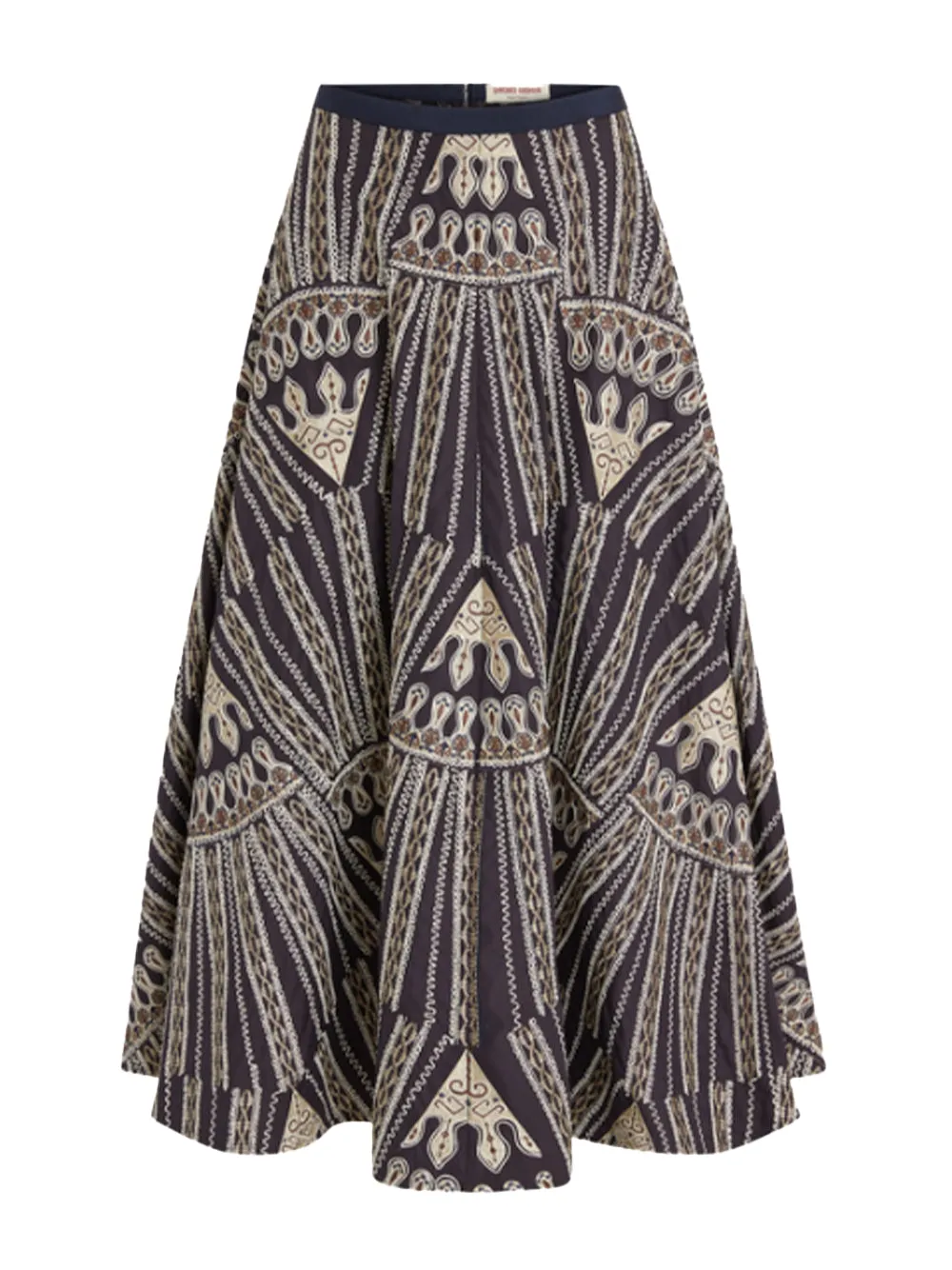 Tasha Skirt with Calliope Embroidery