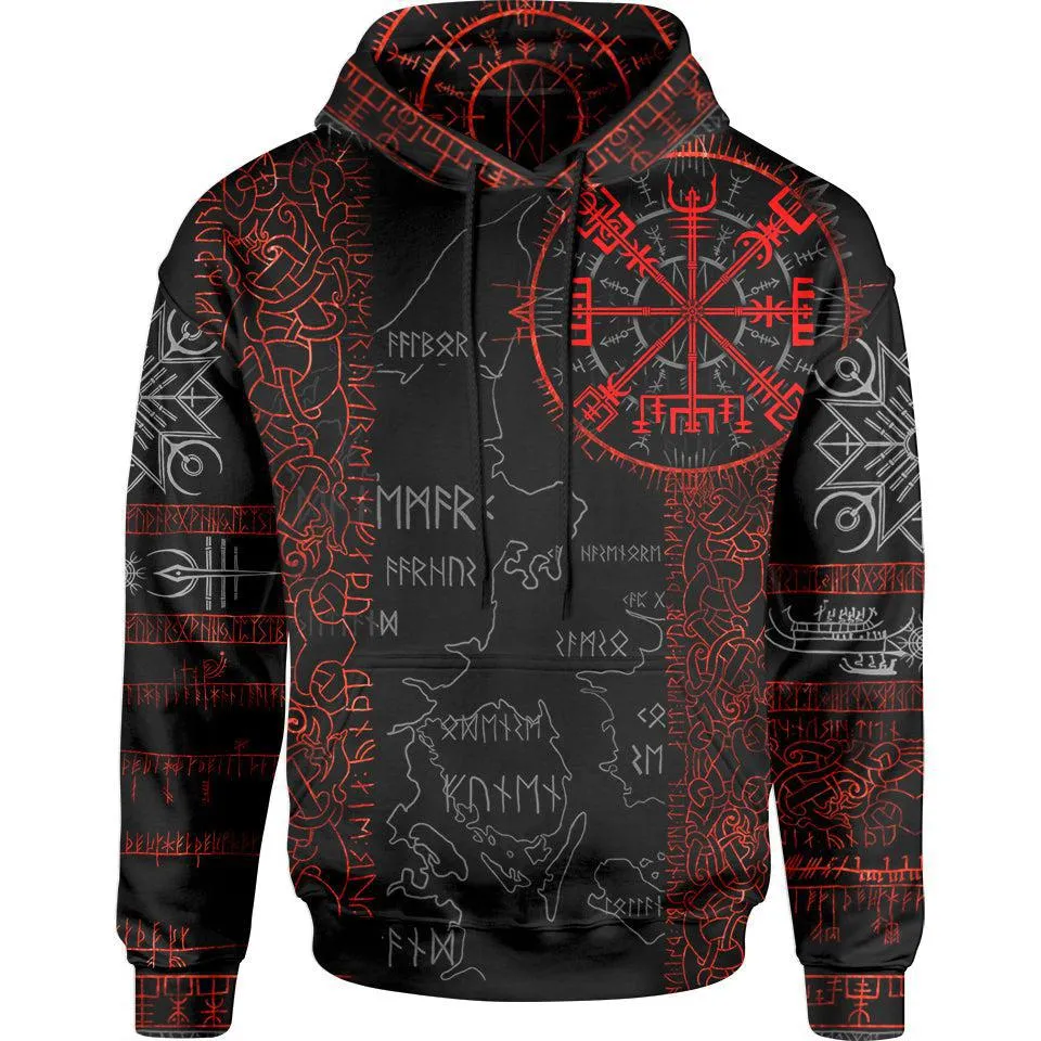 Vegvisir Pullover Hoodie - Ember Edition