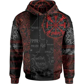 Vegvisir Pullover Hoodie - Ember Edition